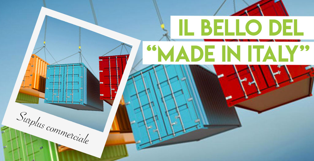 L’Italia è seconda in Europa per saldo commerciale positivo con l’estero